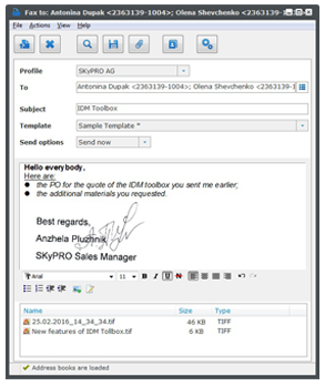 FaxGwise Client