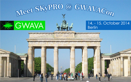 Meet SKyPRO at GWAVACon 2014 in Berlin!