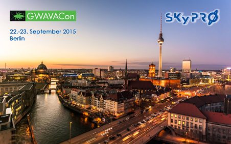 SKyPRO is a sponsor at this year's GWAVACon in Berlin